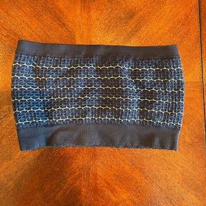 Aerie navy blue bandeau chill play